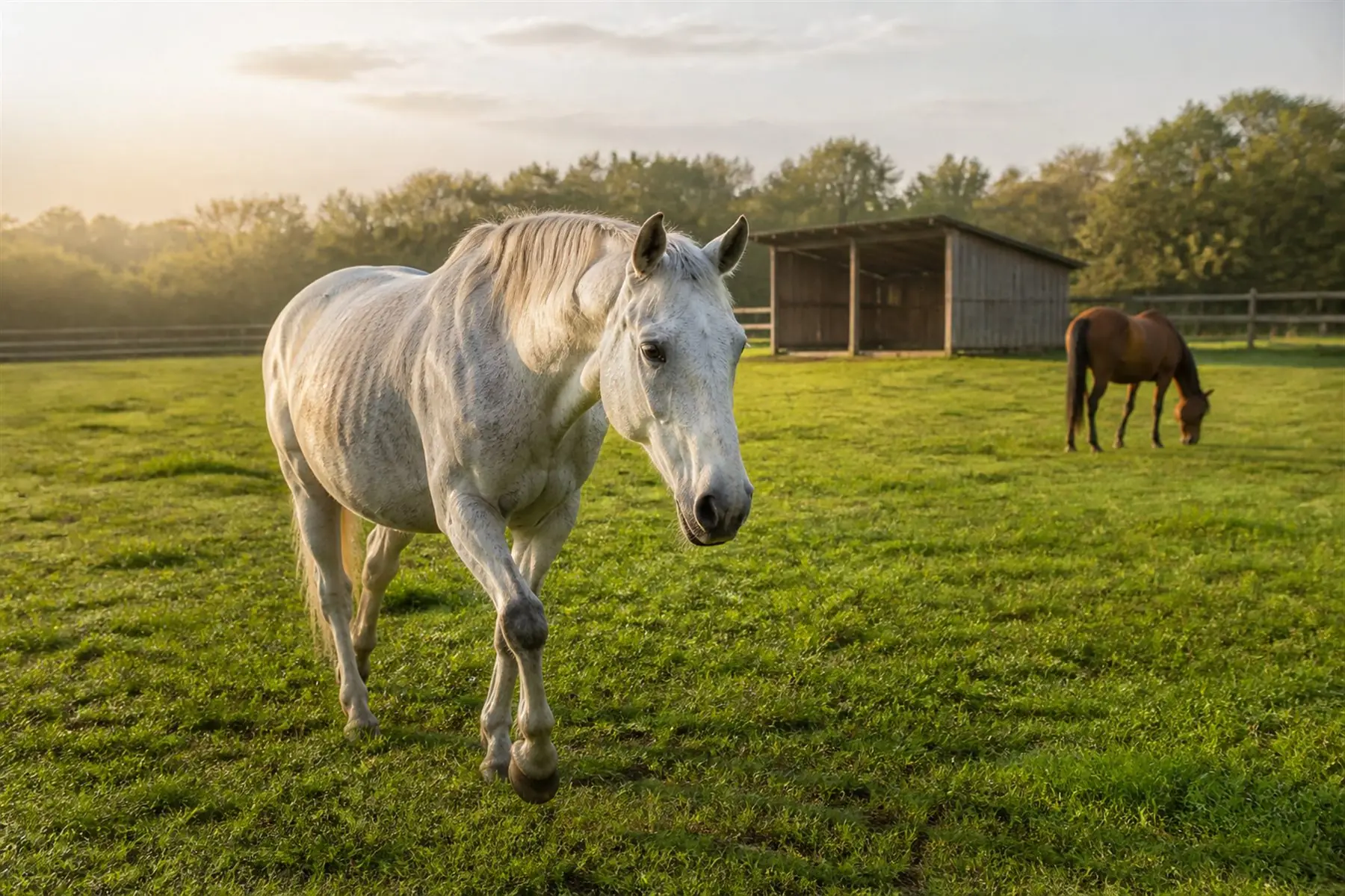 Organiser la retraite d’un vieux cheval